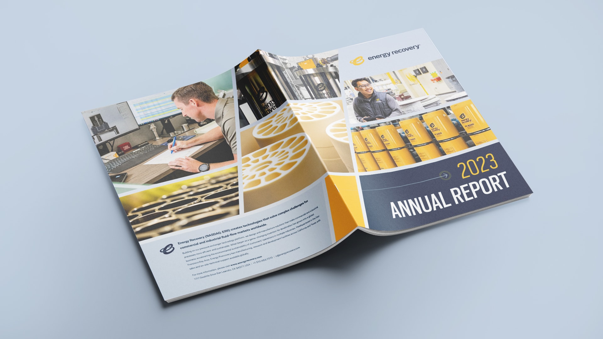 ERI's Annual report.